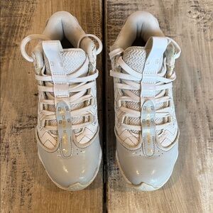 Under Armour White and Gray Sneakers